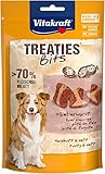 Vitakraft Hundesnack Treaties Bits Hundeleckerlie mit Leberwurst für Belohnung und Training (1x 120g)