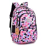 Schulrucksack Mädchen Teenager Schultaschen Jungen Ranzen Ergonomischem Kinder Rucksäcke Verweilen Druck Schulranzen für 8 10 15 Jahre School Bags for Boys Girls Schulranzen Groß für Schule