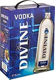 Pure Divine - Französischer Vodka aus den Nordvogesen - 37.5 Prozent Vol - Großpackungen 3 Liter - Wodka Bag in Box (1 x 3 l)