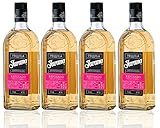 Tequila Jarana Reposado/Aged Premium 700ml. (Pack von 4 Flaschen) 35% Vol.Alc. 100% Blaue Agave Tequilana Weber aus Mexiko