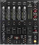 Behringer PRO MIXER DJX750 Professioneller 5-Kanal-DJ-Mixer mit fortschrittlichen Digitaleffekten und BPM-Zähler