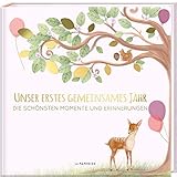 Babyalbum - UNSER ERSTES GEMEINSAMES JAHR (rosé): Die schönsten Momente und Erinnerungen - Erinnerungsalbum zur Geburt, Baby Geschenk, Fotoalbum Baby ... zur Geburt (Babybuch zum Eintragen)