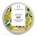 The Body Shop Olive Body Butter unisex, Olive Körperbutter 200 ml, 1er Pack (1 x 200 ml)