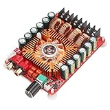 DollaTek TDA7498E 2x160W Dual Channel Audio Verstärker-Brett, Unterstützung BTL-Modus 1X220W Single Channel, DC 24V Digital Stereo Power Amp Modul für Auto-Träger-Computer-Lautsprecher DIY