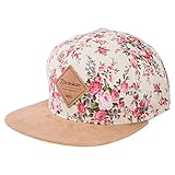 Blackskies Sakura Snapback Cap Weiß Kirschblüten Frauen Damen Herren Unisex Baseball Mütze Blumen Floral