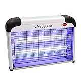 ASPECTEK Upgraded 20W UV INSEKTENVERNICHTER, Schädlingsbekämpfer PERFEKT GEGEN Lebensmittelmotten, Speisemotten, Küchenmotten, Mücken, Fliegen u. Fliegende Insekten in KÜCHE, Garten, CHEMIEFREI