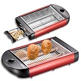 Di-Nesh (124) Melissa Toaster Rot Flachtoaster Flachbetttoaster Tischröster Tisch