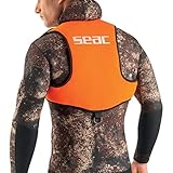 Seac Weight Vest, Tauchweste mit Bleitaschen für Unterwasser-Speerfischen, Freitauchen und Schnorcheln