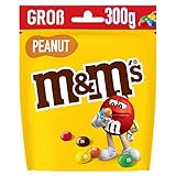 M&M'S | Peanut Schokolade | Schokolinsen | Schokoladengeschenk | Eine Großpackung (1 x 300g)