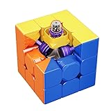 Aigidusansu Moyu Super RS3M 2022 3x3x3 Maglev Version Magnetischer Zauberwürfel,Professional Stickerless Speed Cube Twist Puzzle Lernspielzeug Geschenk