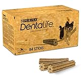 PURINA DENTALIFE Medium Hunde-Zahnpflege-Snacks reduziert Zahnsteinbildung, Huhn, mittelgroße Hunde, 84 Sticks