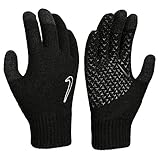 Nike Knitted Tech and Grip Gloves Handschuhe (L/XL, black/black/white)