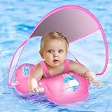 LAYCOL Baby Schwimmring, Mitwachsende Schwimmhilfe, Schwimmring Baby mit Verstellbare Schultergurte Unicom L