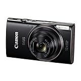 Canon 1076C001 Ixus 285 HS Kamera (20,2 Megapixel CMOS-Sensor 12fach optischer Zoom, Ultra-Weitwinkelobjektiv Full-HD-Movieaufnahmen) schwarz