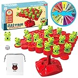 Ausgeglichener Laubfrosch, Frosch-Balance-Spiel, Frosch-Balance-Mathe-Spiel, Stapeln, Pädagogisches Brettspiel für Familienfeiern, Weihnachten, (1PCS)