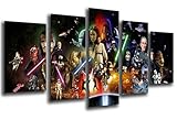 Wandbild - Star Wars, Darth Vader, 165 x 62 cm, Holzdruck - XXL Format - Kunstdruck, ref.26021