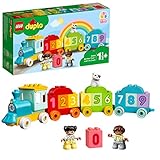 LEGO 10954 DUPLO Zahlenzug - Zählen Lernen, Zug Spielzeug, Lernspielzeug für Kinder ab 1,5 Jahren, Baby Spielzeug Geschenkideen