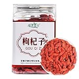 Getrocknete Goji-Beeren, 170 g Tee, der natürliche Wolfsbeeren aufbrüht, essbare getrocknete Wolfsbeeren, perfekt zum Backen, Tees und Snacks als Geschenk