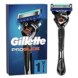 Gillette ProGlide Nassrasierer Herren, Rasierer + 1 Rasierklinge mit 5-fach Klinge, Geschenk Männer