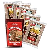 Mein Bazar Set 5+1 Buchweizen (крупа гречневая) 5x1000g DURU Buchweizen + 1x1000g DOVGAN Buchweizen GRATIS