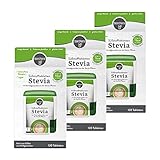 3 x borchers Stevia Süßstofftabletten | Im Spender | Kalorienarm | Süßungsmittel | 120 Tbl.