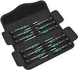 Wera Kraftform Micro Elektroniker Schraubendrehersatz, 12-teilig, 05073675001