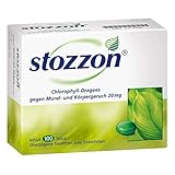 stozzon Chlorophyll-Dragees gegen Mund- und Körpergeruch, 100 St. Tabletten