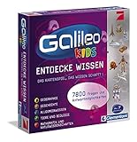 Galileo Kids – Das große Wissens-Quiz, Frage-Antwort-Spiel ab 7 Jahren, lehrreiches Kartenspiel, Allgemeinwissen & Spaß für die ganze Familie von Clementoni 69159