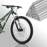 LEBEXY Speichenreflektoren Fahrrad | StVZO zugelassen | Reflektoren Fahrrad Speichen für max Sichtbarkeit im Verkehr | Alternative zu Katzenaugen Speichenlicht | 3M Reflective Material, 36 Stück