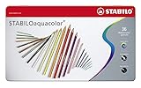 Colouring Pencil - STABILOaquacolor - Tin of 36 - Assorted Colours