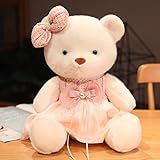 Cute Knuckle Bear Doll Teddy Bear Doll Small Fragrance Rock Bear Doll Plüschtier-A,30cm