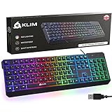 KLIM Chroma Tastatur Gamer mit USB UK