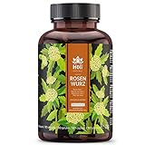 Holi Natural® Rhodiola Rosea Extrakt | 180 vegane Kapseln | 400mg je Tagesdosis | 3% Rosavin, 1% Salidrosid | Rosenwurzextrakt ohne Zusatzstoffe | Laborgeprüft