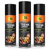 1 x 400ml Spraytive BBQ Trennspray - Zum Grillen, Braten & Backen - Trennfett, Antihaftspray, Non Stick Spray für Weber Grills, Tefal, Plancha Grills, Sandwich Maker