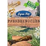 Lyra Pet® 10 Pferdeknochen mit Sehne naturbelassen & luftgetrocknet Kauknochen LyraPet®