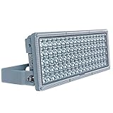 Rugging Flutlichter LED Flutlicht Außen 100W LED Strahler 10000lm Superhelle Fluter 3000K IP67 Wasserfest Außenstrahler für Rasenflächen Hinterhof