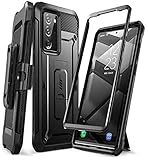 SUPCASE UBPro Outdoor Hülle für Samsung Galaxy Note 20 Ultra (6.9') 5G Handyhülle Bumper Case Rugged Schutzhülle Cover [Unicorn Beetle Pro] OHNE Displayschutz mit Gürtelclip und Ständer, Schwarz