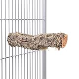 HappyBird ® | Natur Kork Vogel-Sitzstange - Large für Papageien, kakadus und Aras