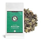 „Marrakesh Nights“ Grüner Tee Lose Bio mit Pfefferminze und Minze, Grüntee aromatisch, aber Ohne Aroma, 100 Gramm (ca. 40 Tassen) Refiller Tüte von alveus Premium Teas