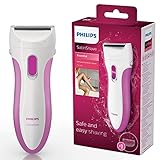 Philips SatinShave Essential Elektrischer Nass- und Trockenrasierer (Modell HP6341/00)