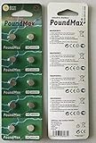 10 x AG3 LR41LR736 LR41 L736 192 1,5V PoundMax Alkaline Knopfzelle