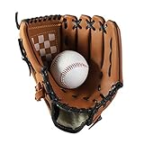 RUIXIB Sport & Outdoor Baseballhandschuhe Batting Handschuhe Verdicken Dauerhaft Softballhandschuhe Komfortabel Baseball Glove linken Sporthandschuh für Kinder Teenager