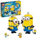 LEGO 75551 Minions Minions-Figuren Bauset mit Versteck, Spielzeug für Kinder ab 8 Jahre mit Figuren: Stuart, Kevin & Bob