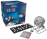 Noris 606108011 - Deluxe Bingo, Für 2 bis 6 Spieler - Der Spieleklassiker in edler Metalloptik, ab 6 Jahren