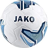 Jako Trainingsball Champ 32 Panel, SMS, Ims, weiß/Skyblue/Navy, 5, 2350