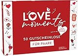 Love Moments Losbox für Paare - 50 Gutscheine - Liebe, Spaß und Spiel für Pärchen - Geschenk für Sie und Ihn - Geschenkidee Freund - Jahrestag - Hochzeitstag - Frauen - Männer - Lifeboard