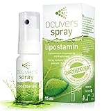 Ocuvers spray lipostamin 15 ml - liposomales Augenspray mit Euphrasia zur schnellen Hilfe bei brennenden und geröteten Augen