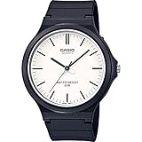 CASIO Unisex Erwachsene Analog Quarz Uhr mit Harz Armband MW-240-7EVEF