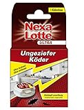 Nexa Lotte Ultra Ungeziefer Köderdose, Falle gegen Schaben, Silberfischchen und anderes Ungeziefer, 1 Dose