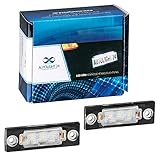 2 x Premium LED Kennzeichenbeleuchtung Kennzeichenleuchten KB7 Superb Octavia Caddy Touran T5 Transporter